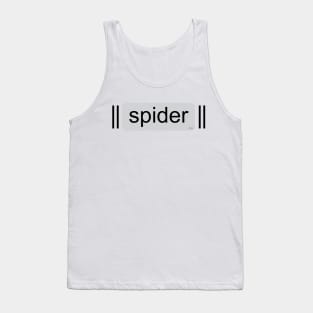 Spoil Alert Spider Light Tank Top